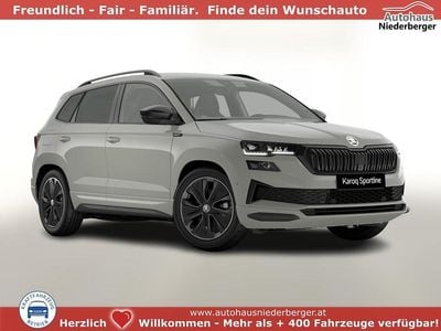gebraucht Skoda Karoq Sportline TSI DSG Sportl Matrix Nav 360° Canton ACC