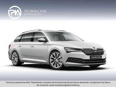 Weiss metallic Gebraucht 2021 Skoda Superb Style Kombi | € 23.490 (Superpreis)