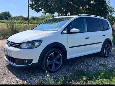 Gebraucht VW Touran Cross Highline 140 PS (102 kW) 2013 Weiß Van / Kleinbus