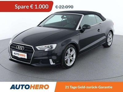 Schwarz Gebraucht 2017 Audi A3 Cabriolet Sport Cabrio | € 21.090 (Fairer Preis)