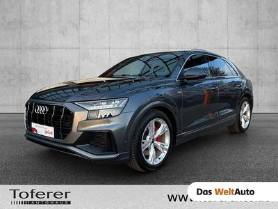 Mittelgrau metallicperleffekt Gebraucht 2022 Audi Q8 Ambiente SUV | € 69.550 (Guter Preis)
