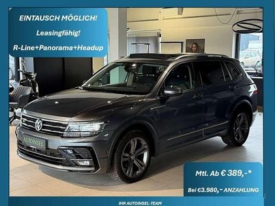 Grau Gebraucht 2020 VW Tiguan Allspace R-line SUV | € 24.900 (Superpreis)