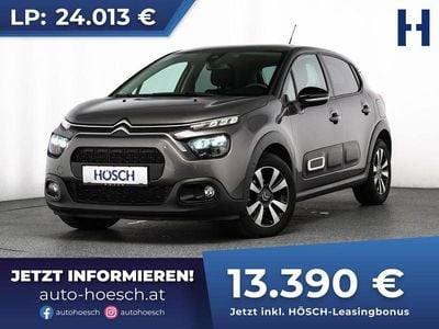 Grau Gebraucht 2023 Citroën C3 PureTech Limousine | € 14.390 (Fairer Preis)