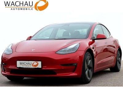 Rot Gebraucht 2021 Tesla Model 3 Long Range AWD Limousine | € 25.990 (Fairer Preis)