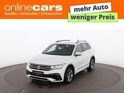 Gebraucht VW Tiguan R-line 150 PS (110 kW) 2021 Weiß SUV