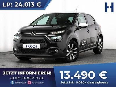 Schwarz Gebraucht 2023 Citroën C3 PureTech Limousine | € 14.490 (Fairer Preis)