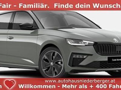 gebraucht Skoda Scala Monte Carlo 1.0 TSI 115PS, Panoramadach, 17"Alu, Climatronic, MATRIX-LED, Kessy, Verlängerte Heckscheibe, SunSet, Parksensoren vorn/hinten, Rückfahrkamera, Temomat, Winter-Paket, Sport-M-Lederlenkrad beheizt, Virtual Cockpit, Radio 8", SmartLi