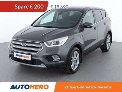 Grau Gebraucht 2018 Ford Kuga Titanium SUV | € 18.490 (Etwas zu teuer)