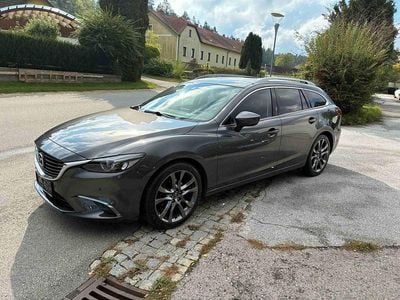 Gebraucht Mazda 6 150 PS (110 kW) 2017 Grau Kombi