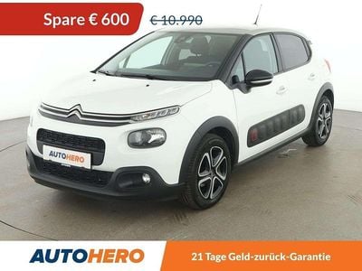 Weiß Gebraucht 2018 Citroën C3 PureTech Kleinwagen | € 10.390 (Fairer Preis)