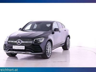Gebraucht Mercedes GLC300e 211 PS (155 kW) 2021 Obsidianschwarz Coupé