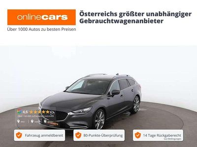 gebraucht Mazda 6 Kombi 2.2 CD SKYACTIV-D Sports Aut LED AHK NAVI