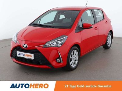 gebraucht Toyota Yaris 1.0 VVT-i Active *CAM*ALU*SPUR*KLIMA*