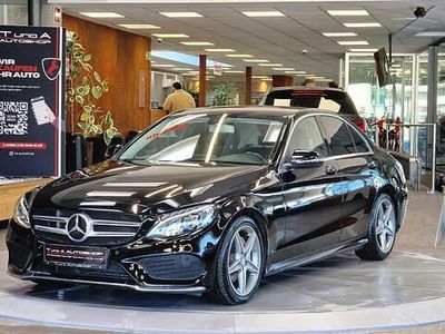 gebraucht Mercedes C180 d AMG-Paket Aut. *Ambiente*Burmeister*18Zoll*