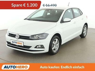 Gebraucht VW Polo 80 PS (58 kW) 2018 Weiß Kleinwagen