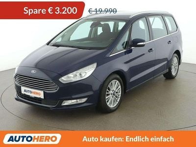 Blau Gebraucht 2017 Ford Galaxy Titanium Van / Kleinbus | € 16.790 (Superpreis)