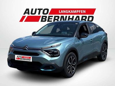 Neu Citroën e-C4 Shine 100 kW (136 PS) 2025 Blau Limousine