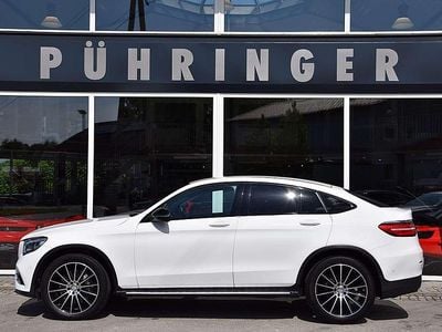 Gebraucht Mercedes GLC220 AMG line 170 PS (125 kW) 2016 Weiß Coupé