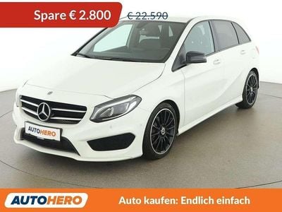 Gebraucht Mercedes B200 AMG line 136 PS (100 kW) 2018 Weiß Van / Kleinbus