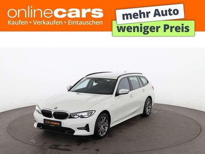 Gebraucht BMW 330e Sport Line 184 PS (135 kW) 2020 Weiß Kombi