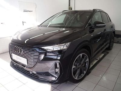 Schwarz metallicperleffektno Gebraucht 2024 Audi Q4 e-tron Business SUV | € 48.400 (Teuer)