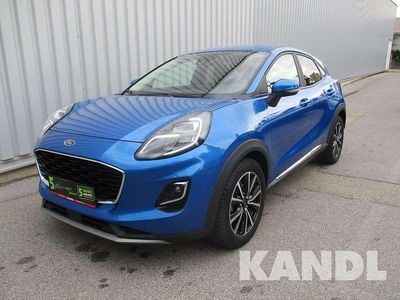 Gebraucht Ford Puma Titanium X 125 PS (91 kW) 2021 Blau SUV