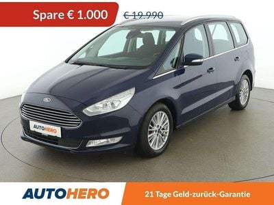Blau Gebraucht 2017 Ford Galaxy Titanium Van / Kleinbus | € 18.990 (Superpreis)