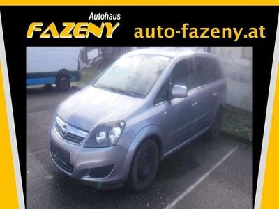 Gebraucht Opel Zafira Style 125 PS (91 kW) 2010 Silber Van / Kleinbus
