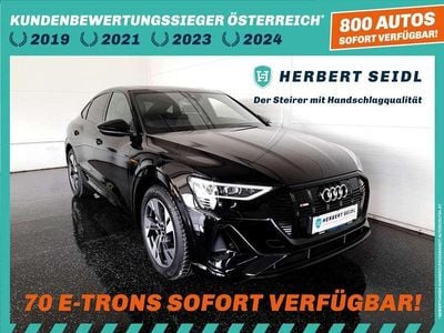 Gebraucht Audi e-tron S-Line 230 kW (313 PS) 2022 Schwarz SUV