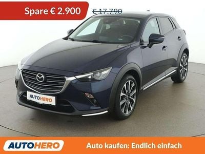 Gebraucht Mazda CX-3 120 PS (88 kW) 2018 Blau SUV
