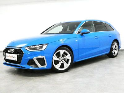 Gebraucht Audi A4 S-Line 204 PS (150 kW) 2021 Blau Kombi