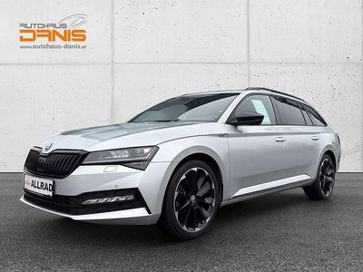 Silber Gebraucht 2021 Skoda Superb SportLine Kombi | € 34.900 (Etwas zu teuer)