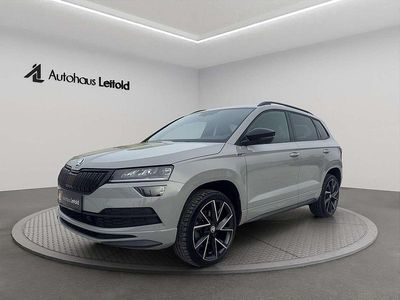 Grau Gebraucht 2021 Skoda Karoq SportLine SUV | € 26.450 (Etwas zu teuer)