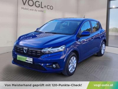 Gebraucht Dacia Sandero 91 PS (66 kW) 2021 Blau Kleinwagen