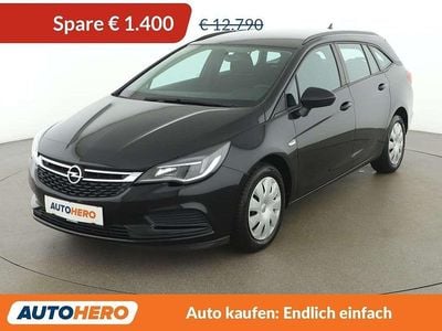 Gebraucht Opel Astra Business 110 PS (80 kW) 2019 Schwarz Kombi