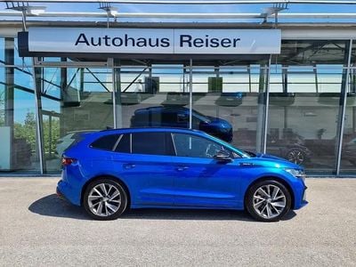 Mittelblau metallic Gebraucht 2023 Skoda Enyaq iV SportLine SUV | € 42.880 (Etwas zu teuer)