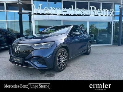 Gebraucht Mercedes EQE350 AMG Line Premium Plus 214 kW (292 PS) 2024 Blau SUV