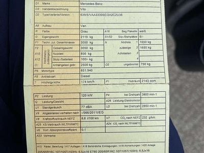 Gebraucht Mercedes Vito 163 PS (119 kW) 2012 Van
