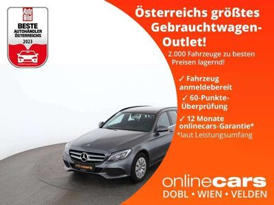 gebraucht Mercedes C220 d Bluetec T BlueTEC LED Aut NAVI SITZHZG