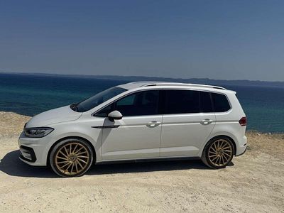 Gebraucht VW Touran Highline 190 PS (139 kW) 2017 Weiß Van / Kleinbus