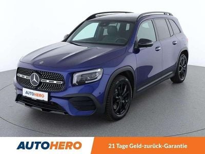 Blau Gebraucht 2022 Mercedes GLB220 AMG line SUV | € 47.990 (Fairer Preis)