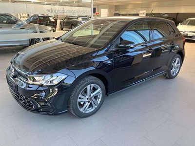 Schwarz metallicperleffektno Gebraucht 2024 VW Polo R-line Limousine | € 25.500