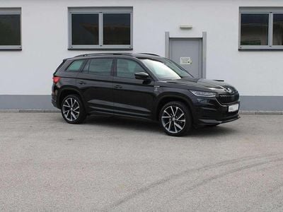 Gebraucht Skoda Kodiaq SportLine 150 PS (110 kW) 2022 Schwarz  metallicperleffektno SUV