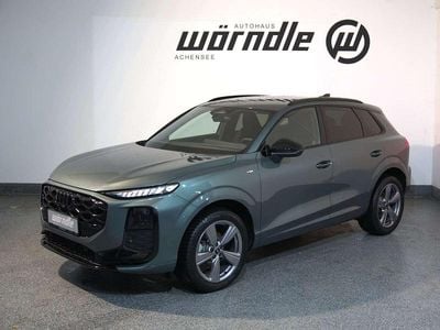 Neu Audi Q3 S-Line 150 PS (110 kW) 2025 Mittelgrün metallic SUV