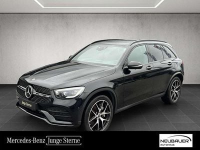Schwarz Gebraucht 2021 Mercedes GLC300e SUV | € 43.900 (Teuer)