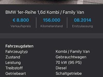 gebraucht BMW 114 114 d