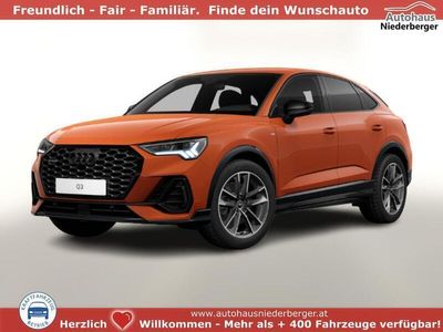 gebraucht Audi Q3 Sportback S line 40TDI quattr tronic 2xS Pano