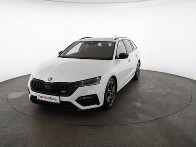 Weiss normal Gebraucht 2021 Skoda Octavia RS Kombi | € 32.900 (Fairer Preis)