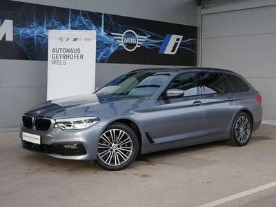 Bluestone metallic Gebraucht 2020 BMW 520 Shadowline Kombi | € 34.980 (Guter Preis)