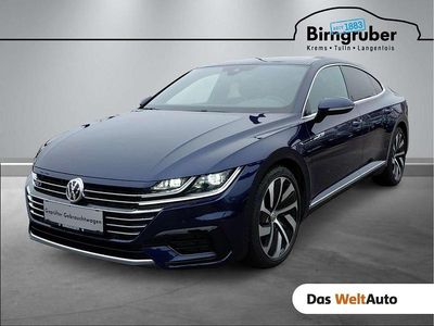 Mittelblau metallic Gebraucht 2019 VW Arteon R-line Coupé | € 25.870 (Guter Preis)